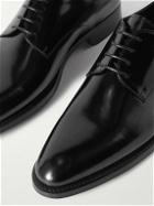 SAINT LAURENT - Adrien 25 Leather Derby Shoes - Black