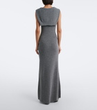 Aya Muse Vao knitted maxi dress