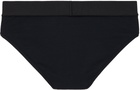 Versace Two-Pack Black Cotton-Jersey Briefs