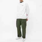 WTAPS Men's Club Crew Sweat in White