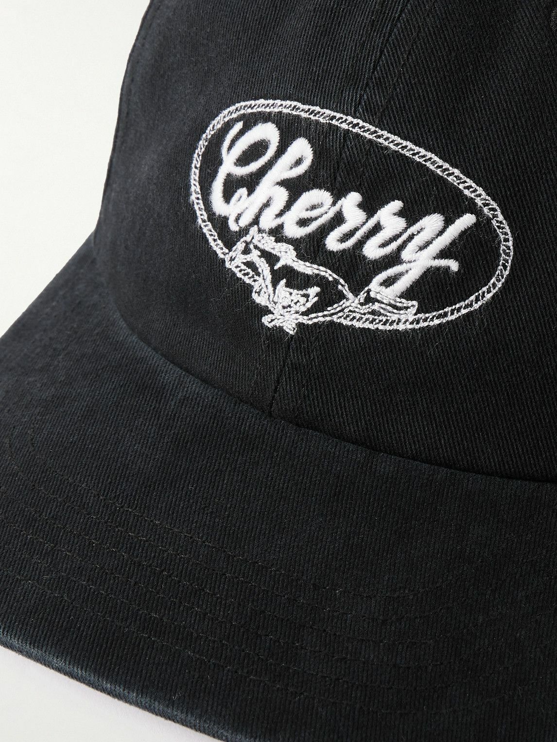 LE SSERAFIM カズハ着用☆Logo-Embroidered Cotton Canvas Cap Le Sserafim Embroidered Cap 100% Cotton | FEARNOT Fans, Le