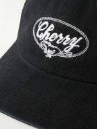 Cherry Los Angeles - Horse Power Logo-Embroidered Cotton-Twill Baseball Cap