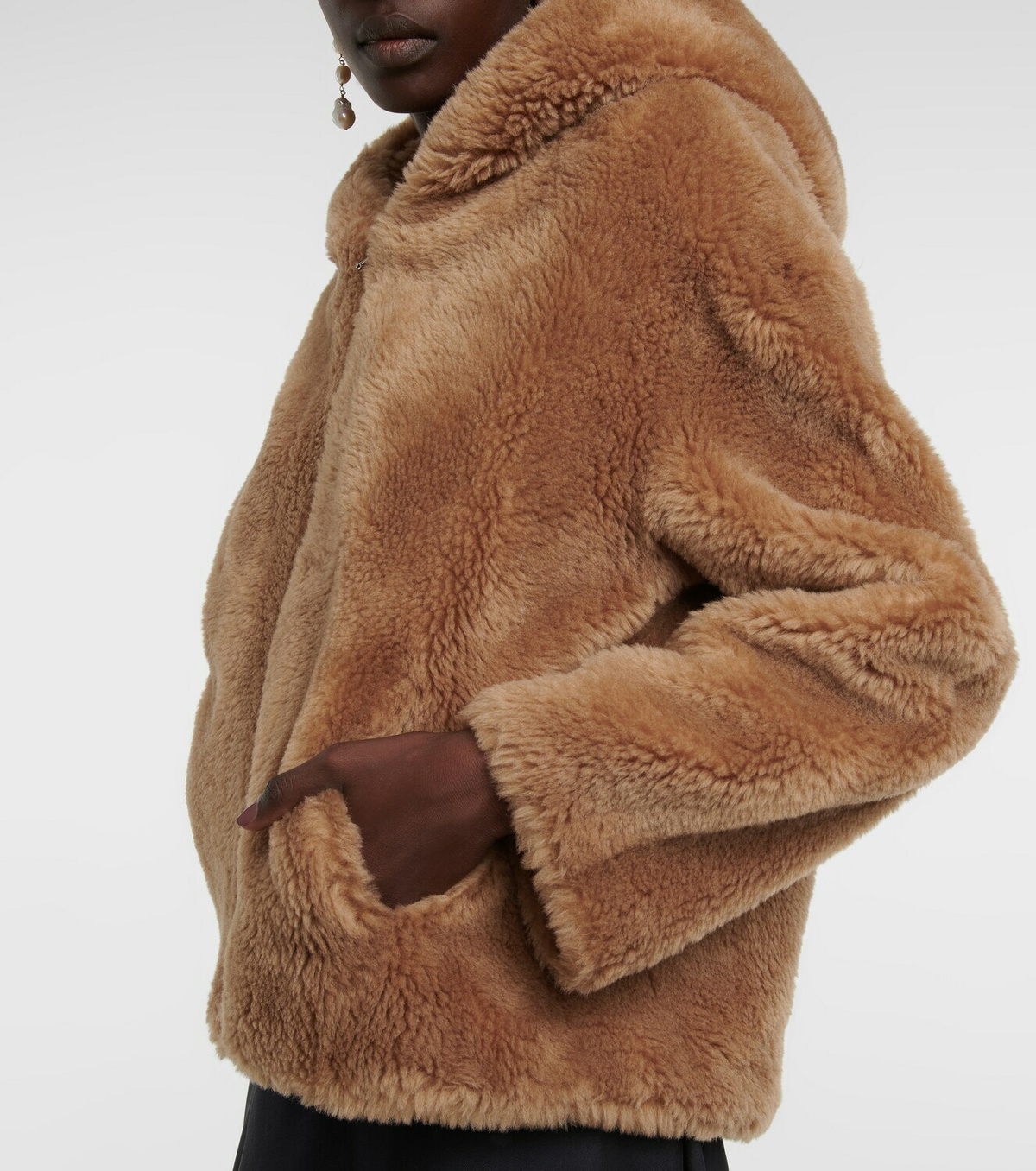 Yves Salomon Meteo hooded wool jacket Yves Salomon