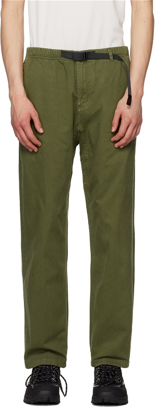 Photo: Gramicci Green Relaxed-Fit Trousers