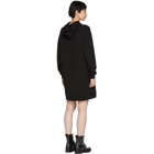 McQ Alexander McQueen Black Hoodie Dress