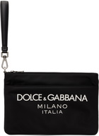 Dolce&Gabbana Black Nylon Pouch