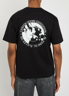 Canada Goose Novo Graphic Print Cotton T-shirt Black