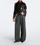 Lisa Yang Margy argyle cashmere sweater
