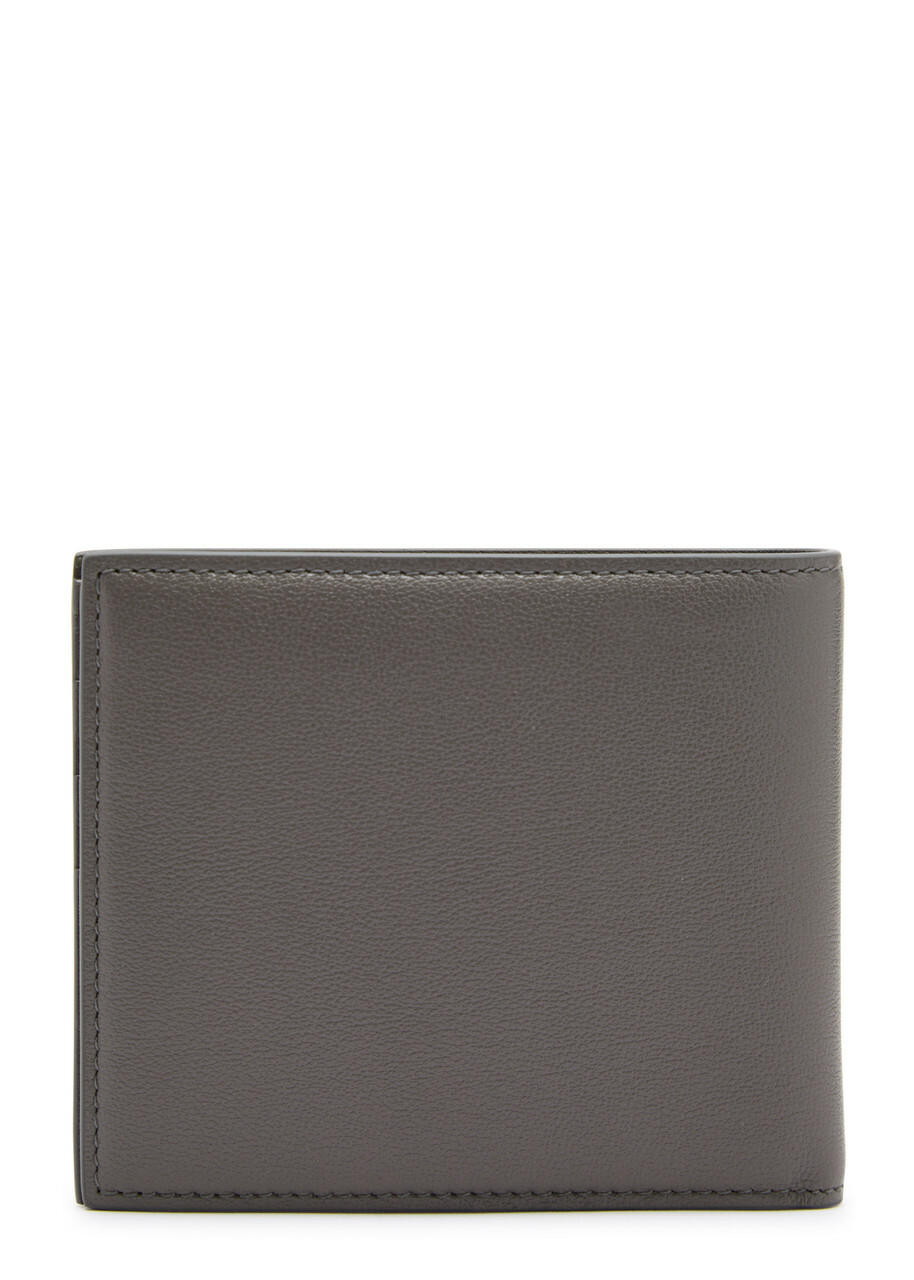 Dolce & Gabbana Logo-print Leather Wallet - Grey - One Size