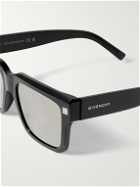 Givenchy - GV Day Square-Frame Acetate Mirrored Sunglasses