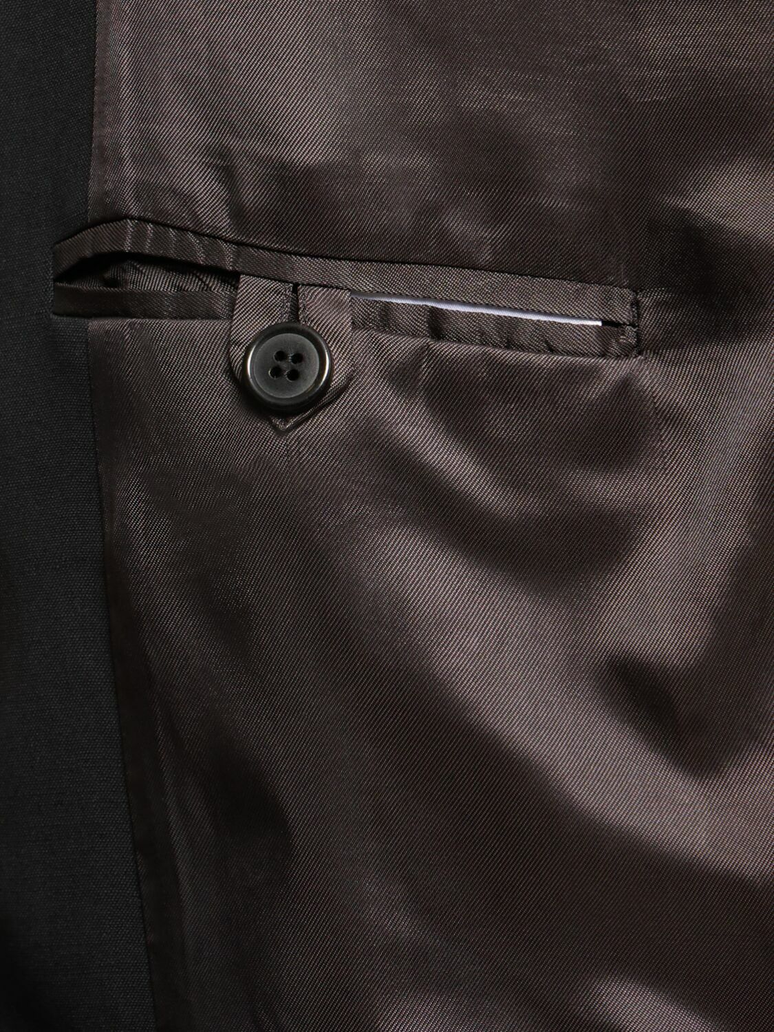 Maison Margiela Men Single-Breasted Mohair Blazer