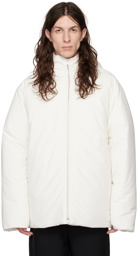 Jil Sander Off-White Oversized Down Jacket