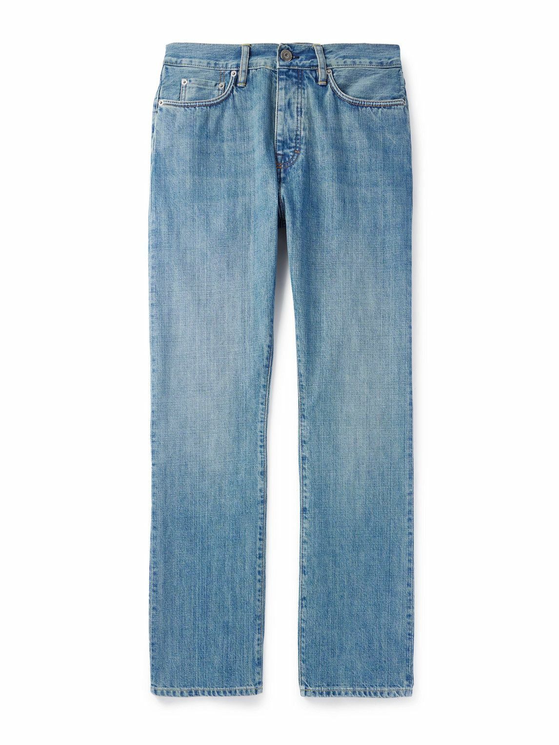 Mr P. - Straight-Leg Organic Jeans - Blue Mr P.