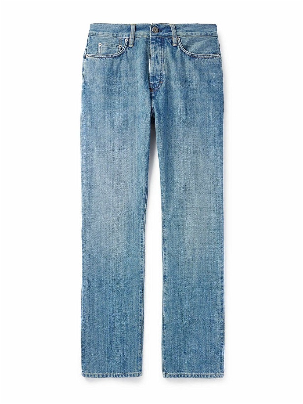 Photo: Mr P. - Straight-Leg Organic Jeans - Blue