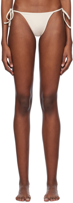 Photo: ÉTERNE Off-White Isla Bikini Bottom