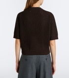 Brunello Cucinelli Ribbed-knit cashmere and wool-blend sweater