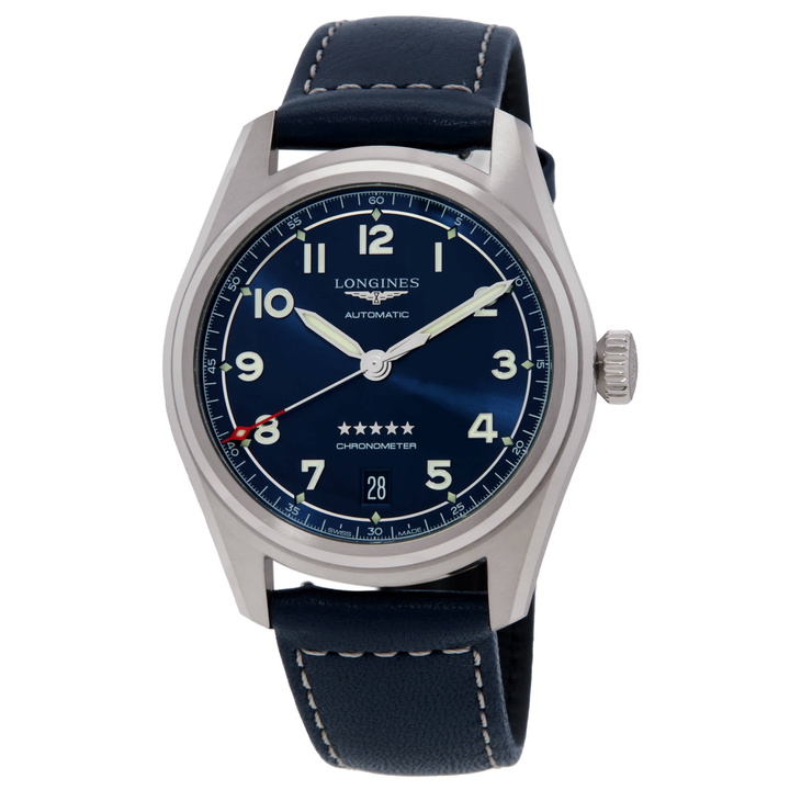 Photo: Longines Spirit Automatic Chronometer Blue Dial Unisex Watch L3.410.4.93.0