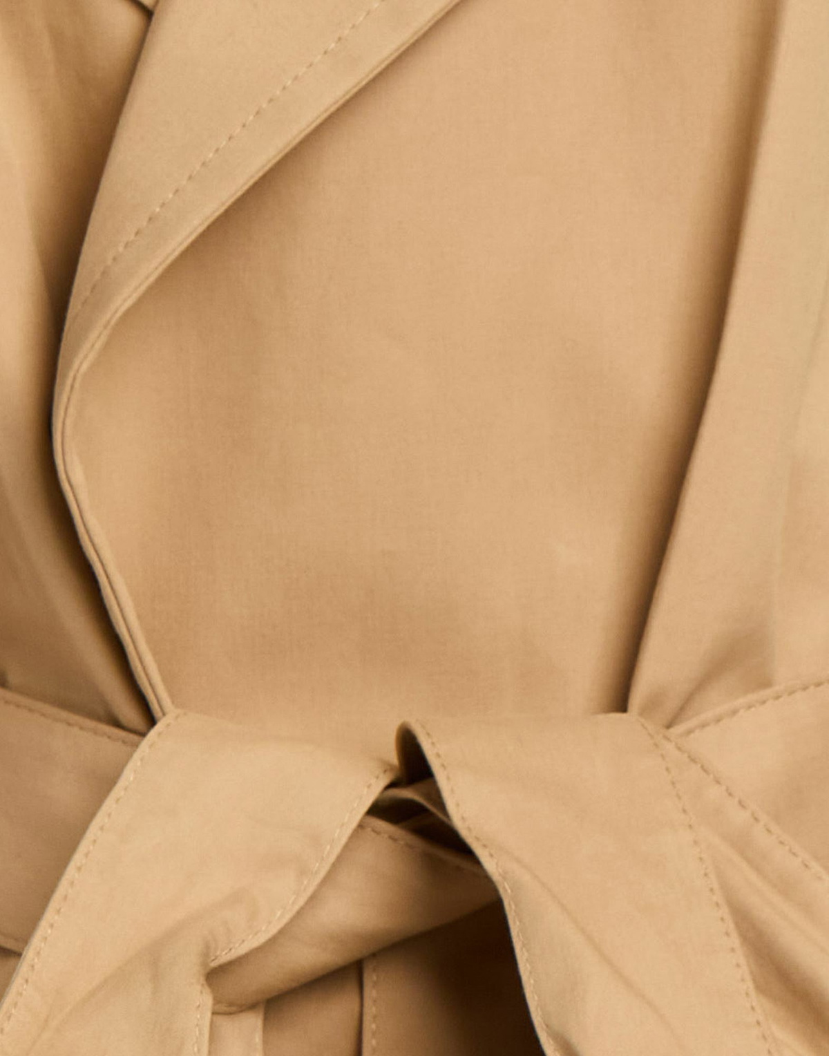 Victoria Beckham Womens Overcoat & Trench Coat Camel