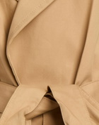 Victoria Beckham Womens Overcoat & Trench Coat Camel