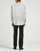 Maison Margiela Mens Denim shirt in Blue