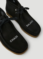 Chaos Balance Wallabee Shoes in Black