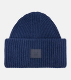 Acne Studios Face wool and yak-blend beanie