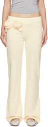 Sandy Liang Yellow Hilton Sweatpants