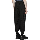 A. A. Spectrum Black Ripstop Track Pants