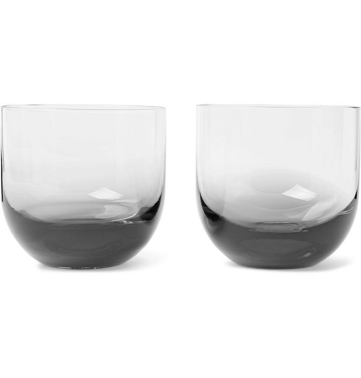 Photo: Tom Dixon - Tank Set of Two Dégradé Whisky Glasses - Men - Black