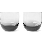Tom Dixon - Tank Set of Two Dégradé Whisky Glasses - Men - Black