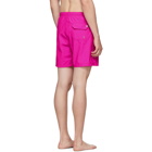 Solid and Striped Pink Classic Swim Shorts