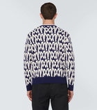 Moncler Monogram cotton-blend sweater