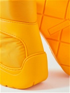 Bottega Veneta - Rubber-Trimmed Nylon Hiking Boots - Orange