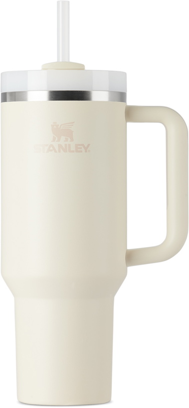 Photo: Stanley Off-White 'The Quencher' H2.0 Flowstate Tumbler, 40 oz