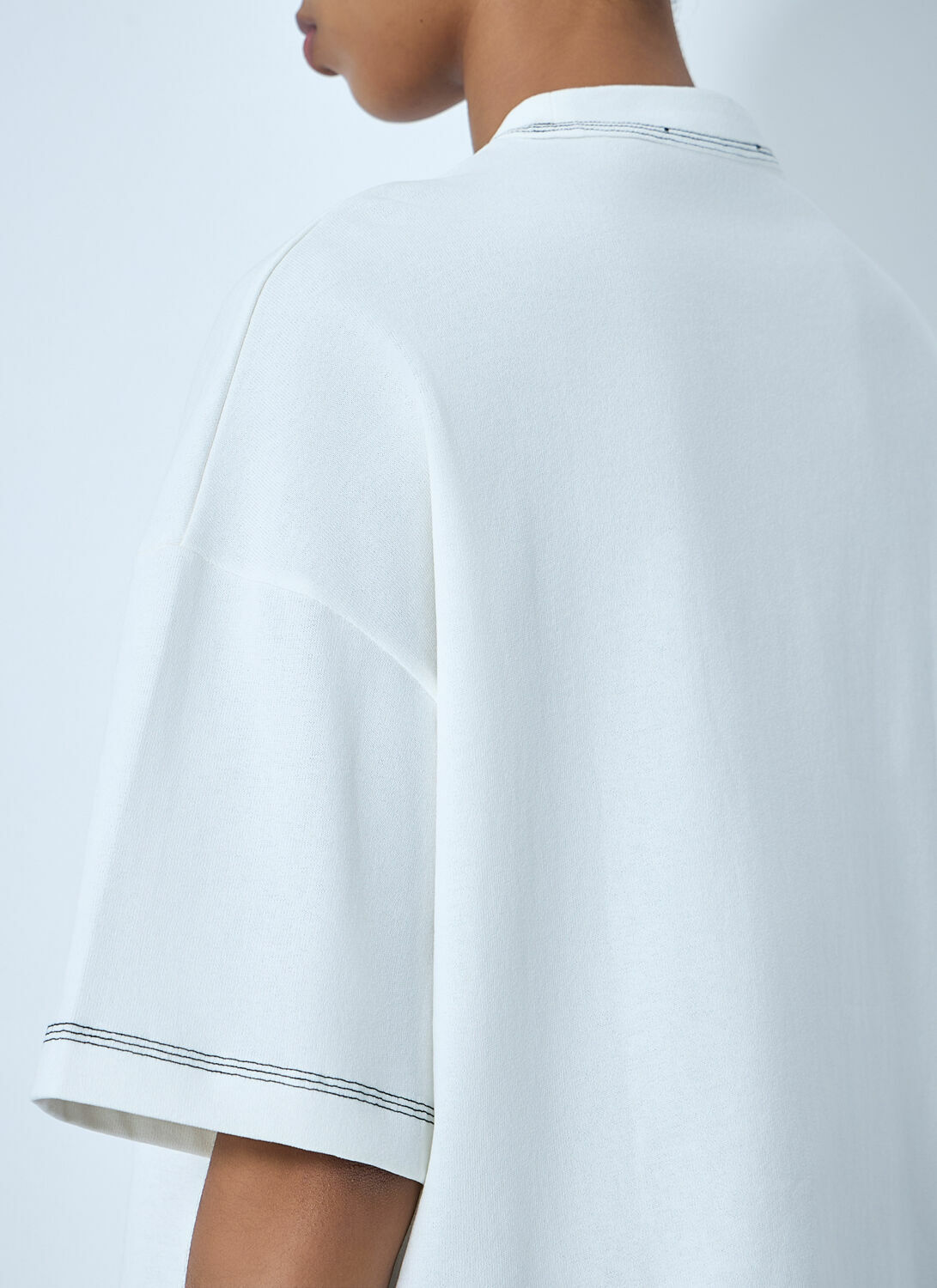 Jacquemus Logo Embroidered Boxy T-Shirt