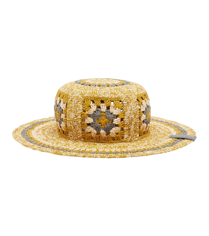 Photo: Loewe Paula's Ibiza crochet raffia bucket hat