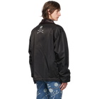 mastermind WORLD Black Deck Jacket