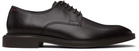 Hugo Brown Leather Embossed Logo Derbys