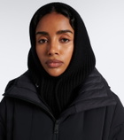 Perfect Moment Wool and cashmere balaclava