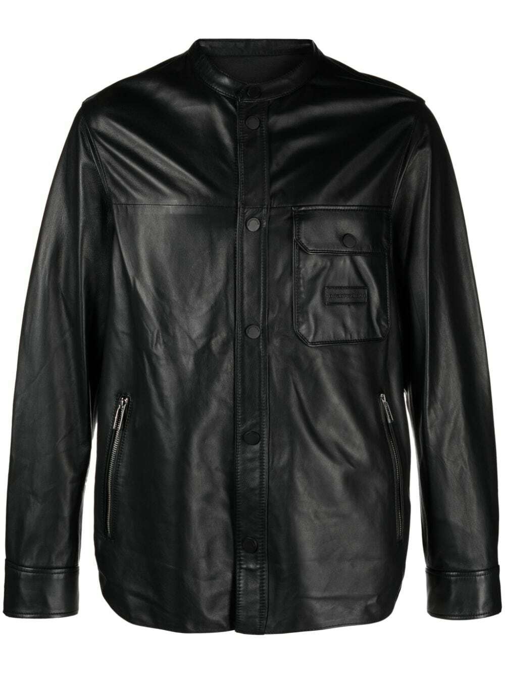 Photo: EMPORIO ARMANI - Leather Jacket