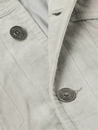 Polo Ralph Lauren - Suede Trucker Jacket - Gray