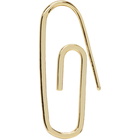 Aries Gold Paperclip Single Earring