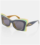 Loewe Curvy square sunglasses