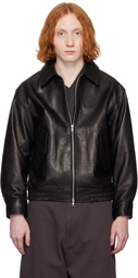 Dunst Black Lambskin Leather Jacket