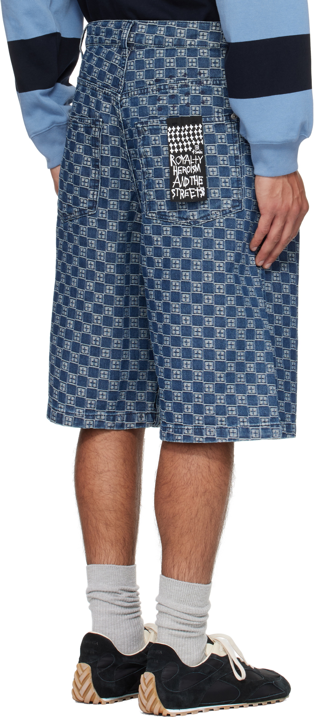 Ksubi Blue Maxx Klassik Denim Shorts