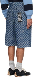 Ksubi Blue Maxx Klassik Denim Shorts