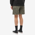 Checks Downtown Men's Ripstop Climbing Shorts in Leopard Print
