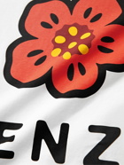 KENZO - Logo-Print Cotton-Jersey T-Shirt - White