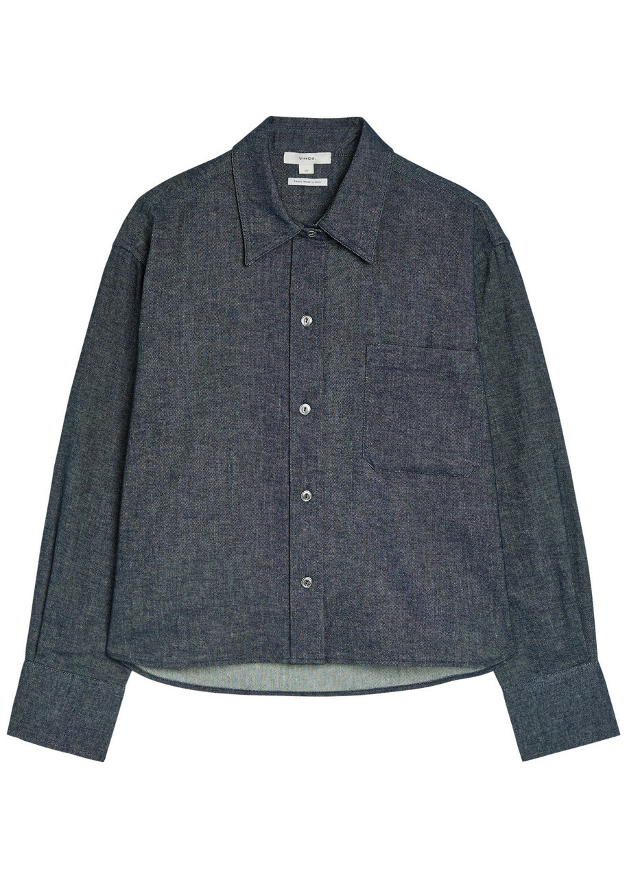 Vince Chambray Shirt Indigo