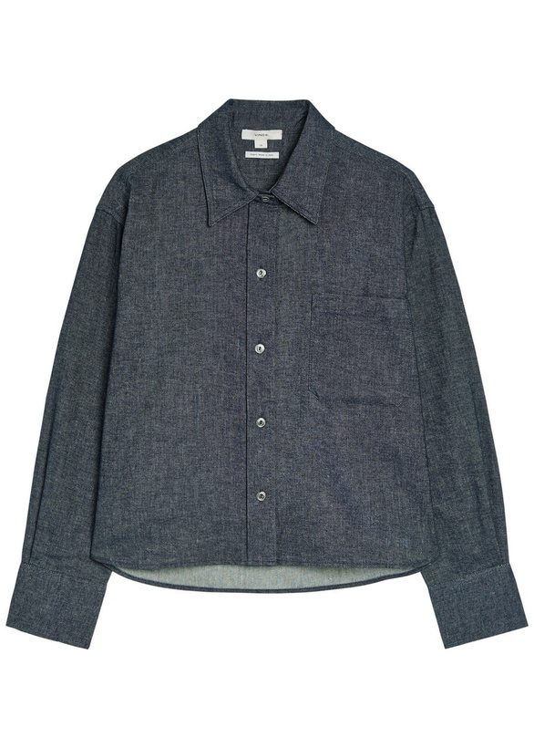 Photo: Vince Chambray Shirt Indigo